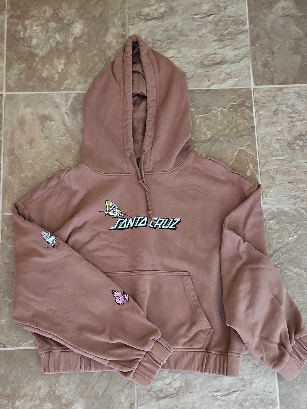 Santa Cruz Brown Logo Pullover